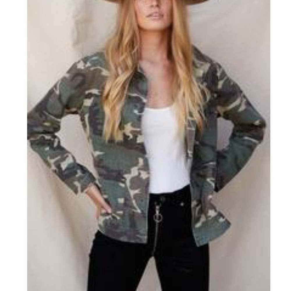 Camo jacket! Brand new with tags